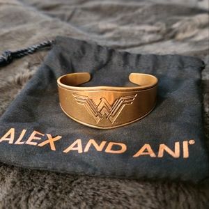 Alex and Ani Wonder Woman cuff bracelet